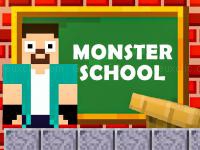Jeu mobile Herobrine vs monster school