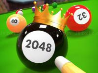 Jeu mobile 2048 billiards 3d