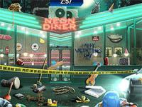 Jeu mobile Hidden objects crime scene