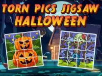 Jeu mobile Torn pics jigsaw halloween