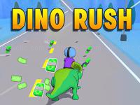 Jeu mobile Dino rush - hypercasual runner