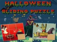 Jeu mobile Halloween sliding puzzle