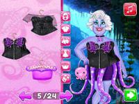 Underwater princess vs villain rivalry