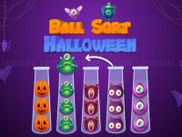 Jeu mobile Ball sort halloween