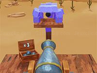 Jeu mobile 3d cannon ball