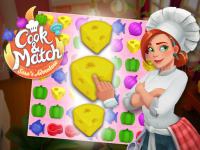 Jeu mobile Cook and match: sara's adventure