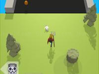 Jeu mobile Angry farm: crossy road