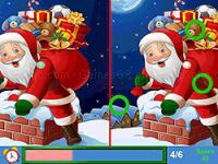 Jeu mobile Spot the differences: christmas santa