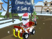 Grinch chase santa