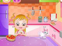 Jeu mobile Baby hazel: tomato farming