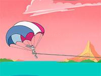 Jeu mobile New looney tunes: fearless flier