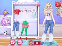 Jeu mobile Winter vacation #hashtag challenge