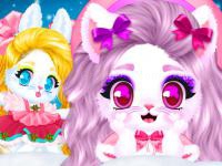 Jeu mobile Cat and rabbit holiday
