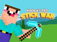 Jeu mobile Noob vs pro stick war