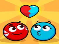 Jeu mobile Red and blue ball cupid love