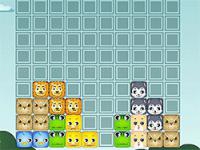 Jeu mobile Animal tetris