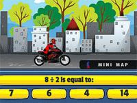 Jeu mobile Bike racing division