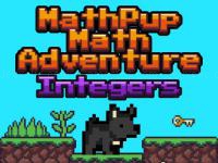 Jeu mobile Mathpup math adventure integers
