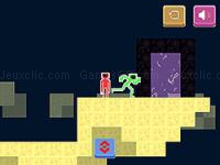 Jeu mobile Stickmans pixel world