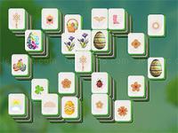 Festive spring mahjong