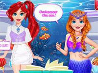 Jeu mobile Mermaid transformation spell factory