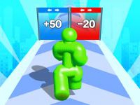Jeu mobile Tall man evolution