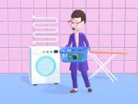 Jeu mobile Crazy laundry