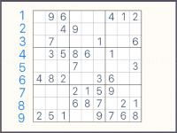 Jeu mobile Classic sudoku puzzle
