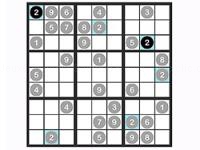 Jeu mobile Black & white sudoku
