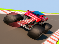 Monster truck sky racing