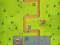 Jeu mobile Tower defense: zombies