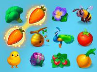Jeu mobile Royal ranch merge & collect