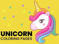 Jeu mobile Unicorn coloring pages