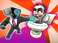 Jeu mobile Skibidi toilet rampage