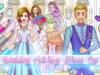 Jeu mobile Wedding coloring dress up game