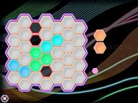 Jeu mobile Neon hex