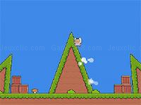 Jeu mobile Pink rush speedrun platformer