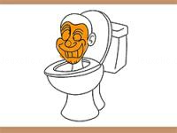 Skibidi toilet coloring book