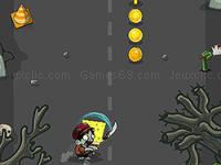 Jeu mobile Zombie vs spongebob