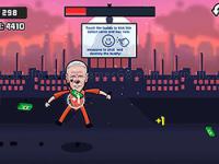 Jeu mobile Kick the president
