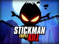 Jeu mobile Stickman triple kill