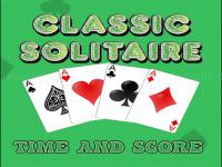 Jeu mobile Classic solitaire: time and score