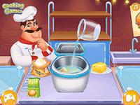 Jeu mobile Hamburger cooking mania