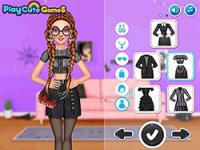 Jeu mobile Celebrity wednesday addams style