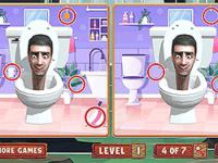 Jeu mobile Skibidi toilet differences
