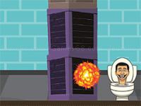Jeu mobile Skibidi laser kill