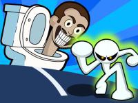 Jeu mobile Stickman vs skibidi toilet