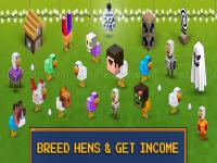 Jeu mobile Noob chicken farm tycoon