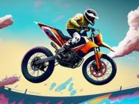 Jeu mobile Bike jump