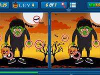 Jeu mobile Halloween 2018 differences